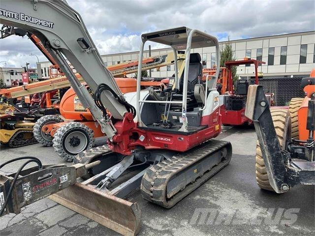 Takeuchi TB260 Pásová rýpadla