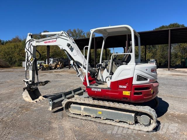 Takeuchi TB260 Pásová rýpadla