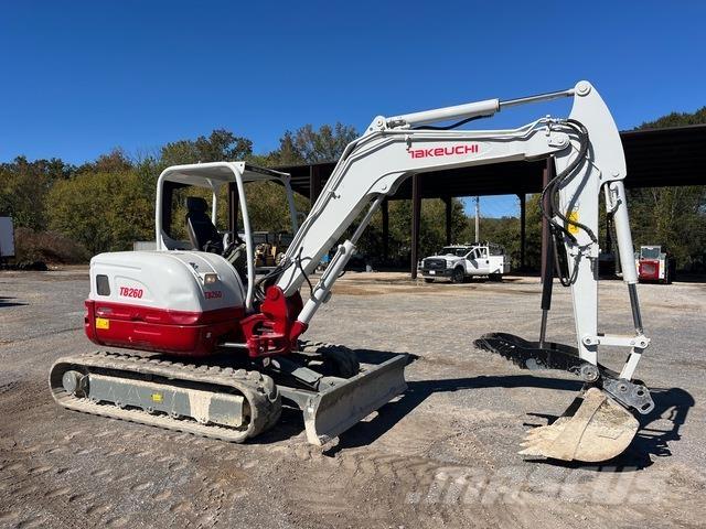 Takeuchi TB260 Pásová rýpadla