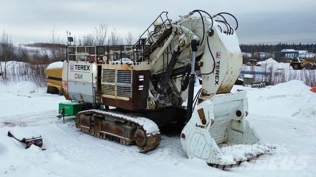 Terex RH120E Bagry s přední lopatou