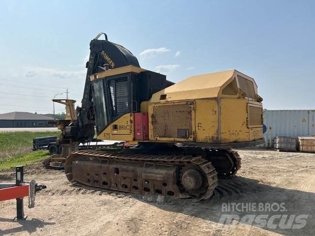 Tigercat 860C Kácecí harvestory