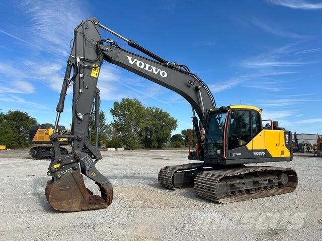 Volvo EC160 Pásová rýpadla