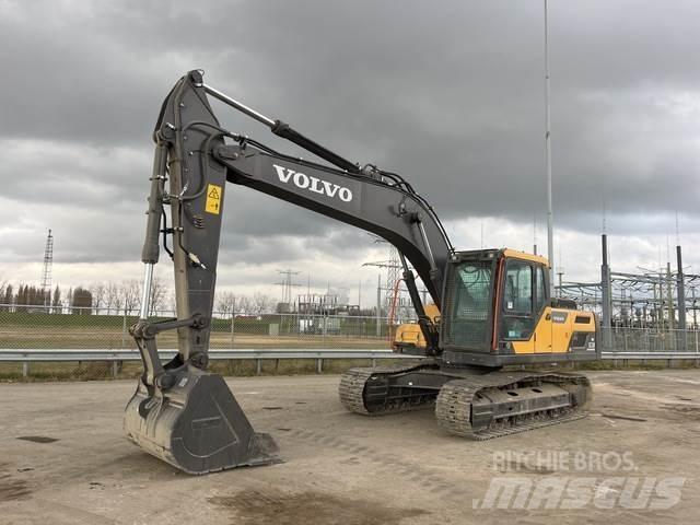 Volvo EC220DB Pásová rýpadla