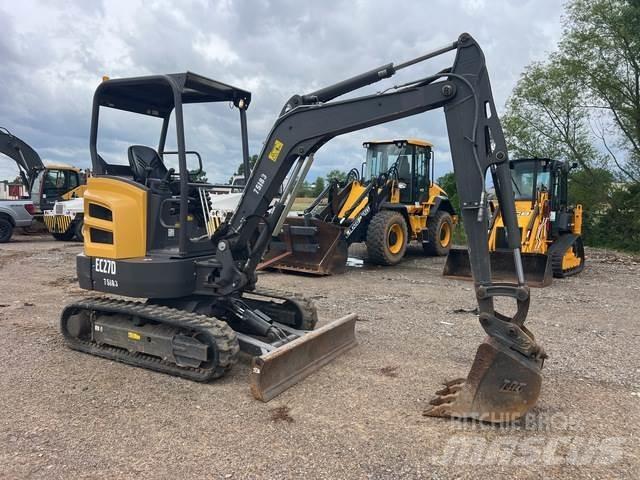 Volvo EC27D Pásová rýpadla