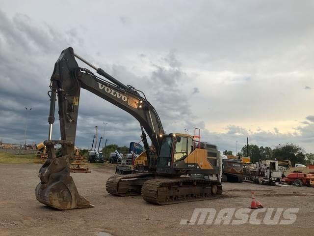 Volvo EC380 EL Pásová rýpadla