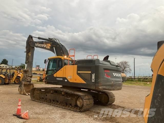 Volvo EC380 EL Pásová rýpadla