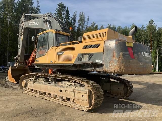Volvo EC480 Pásová rýpadla