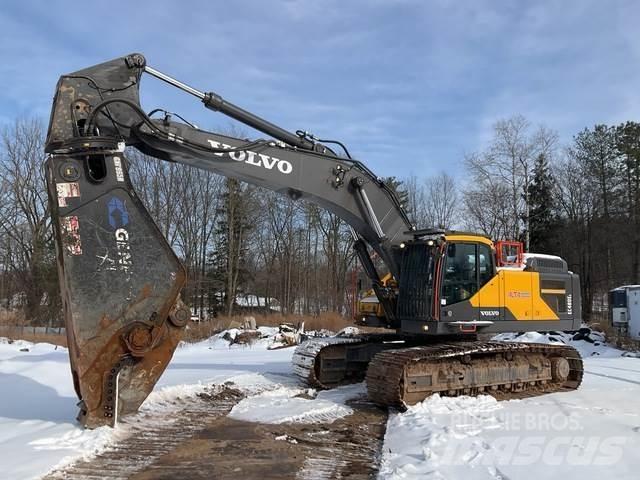 Volvo EC480EL Pásová rýpadla