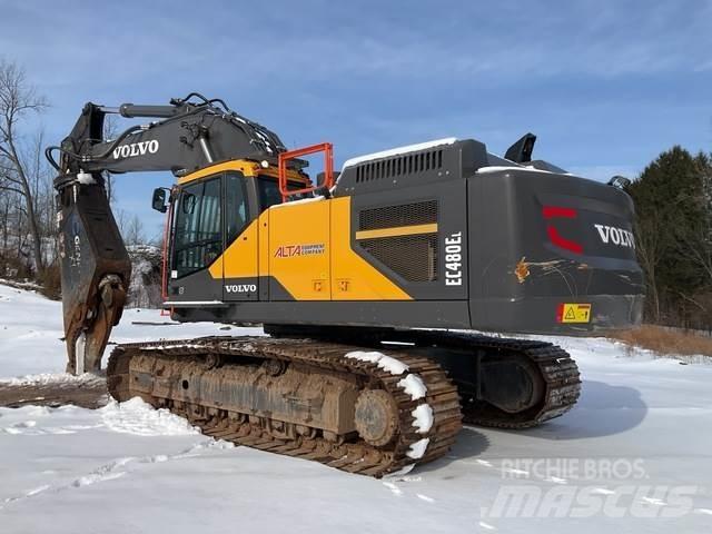 Volvo EC480EL Pásová rýpadla