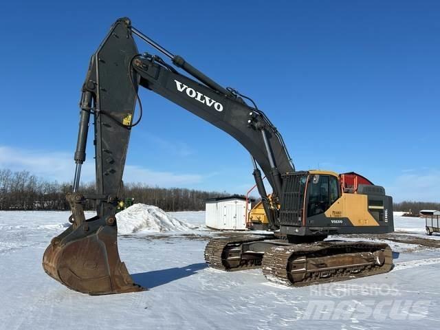 Volvo EC480EL Pásová rýpadla