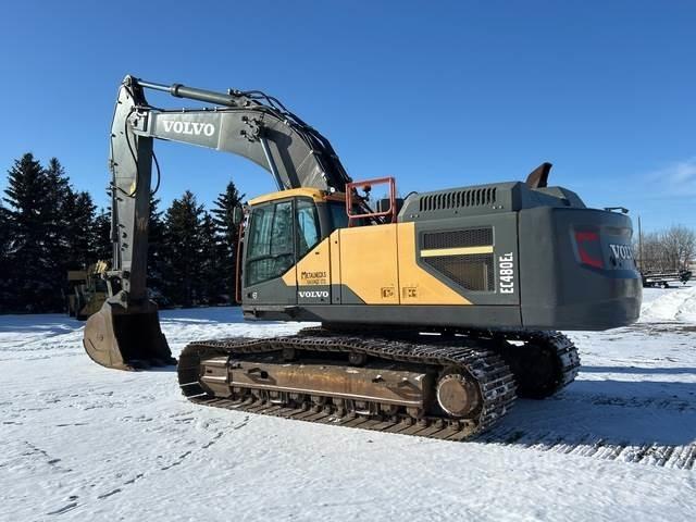 Volvo EC480EL Pásová rýpadla
