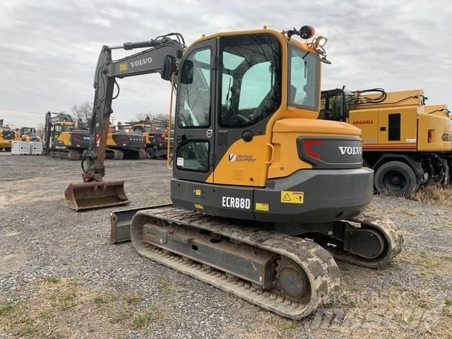 Volvo ECR88D Pásová rýpadla