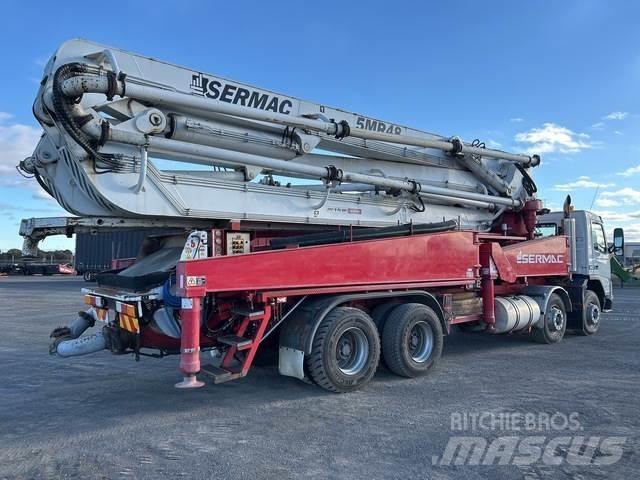 Volvo FM12 Nákladní auta s čerpadly betonu