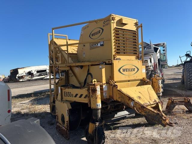 Weiler E650b Finišery