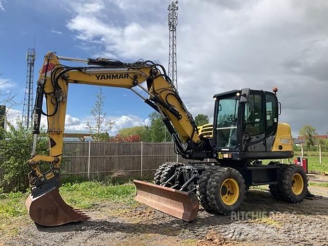 Yanmar B110W Kolová rýpadla