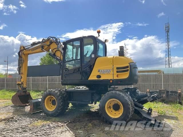 Yanmar B110W Kolová rýpadla