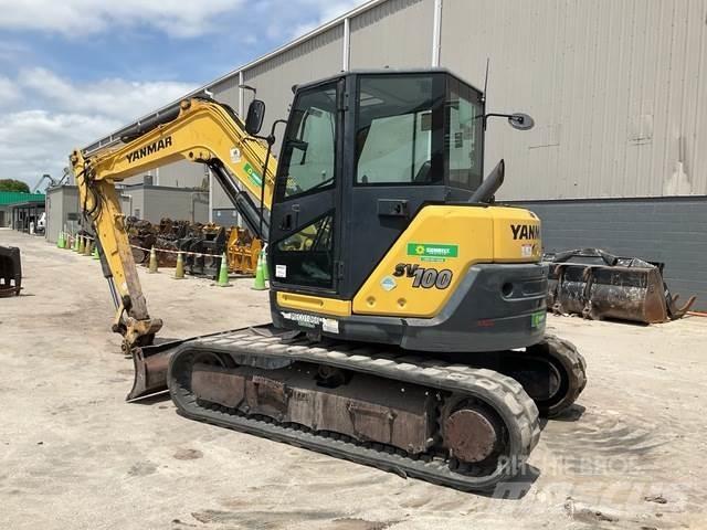 Yanmar SV100 Pásová rýpadla