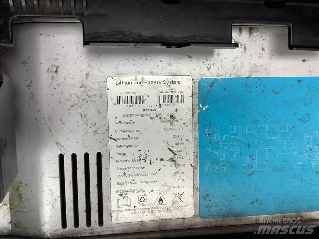 Toyota SWE120L Ručně vedené vysokozdvižné vozíky
