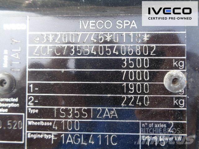 Iveco 35S16 Skříňová nástavba