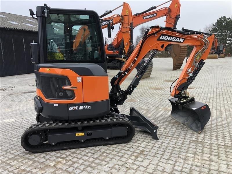 Doosan DX27Z-7 Mini rýpadla < 7t