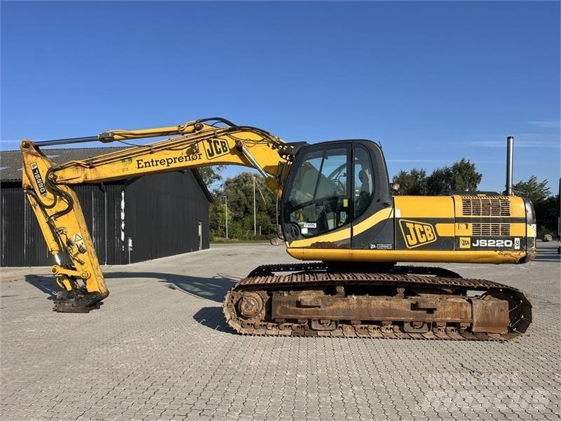 JCB JS220LC Pásová rýpadla
