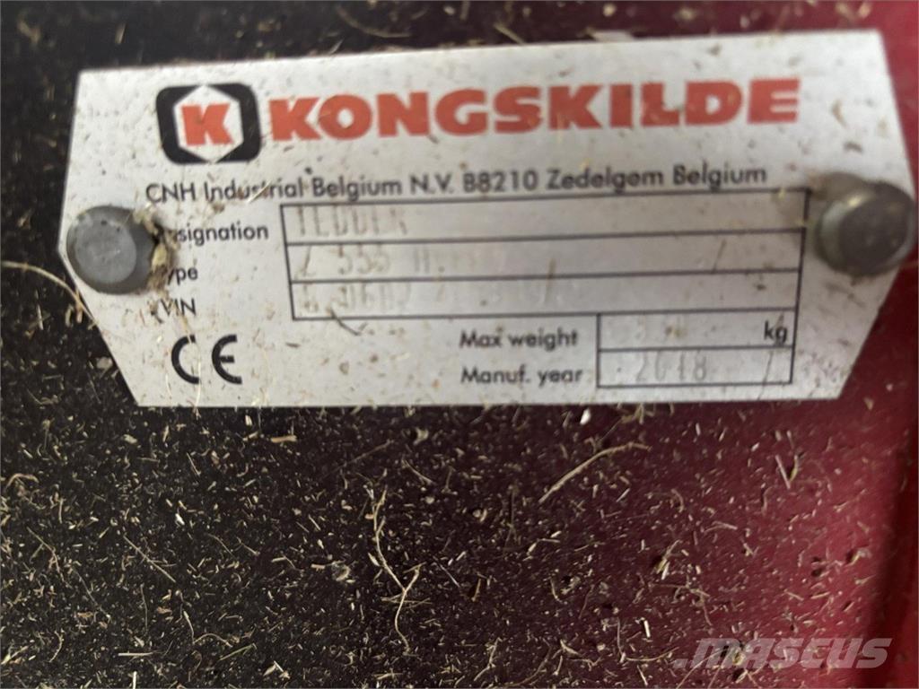 Kongskilde Z555 Obraceče a shrabovače sena