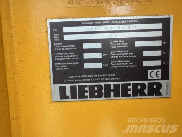 Liebherr L 566 / Waage Kolové nakladače