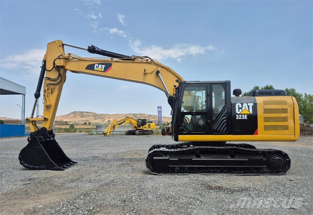 CAT 323ELN Pásová rýpadla