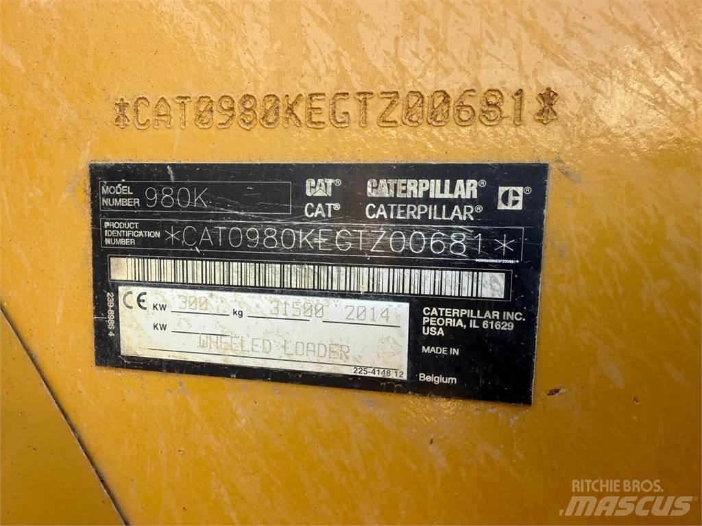 CAT 980K Kolové nakladače
