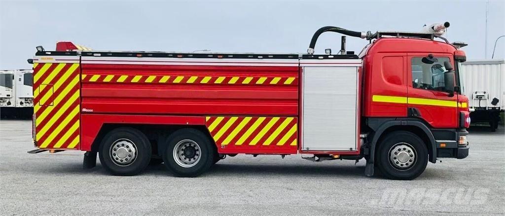 Scania 124L Hasičský vůz
