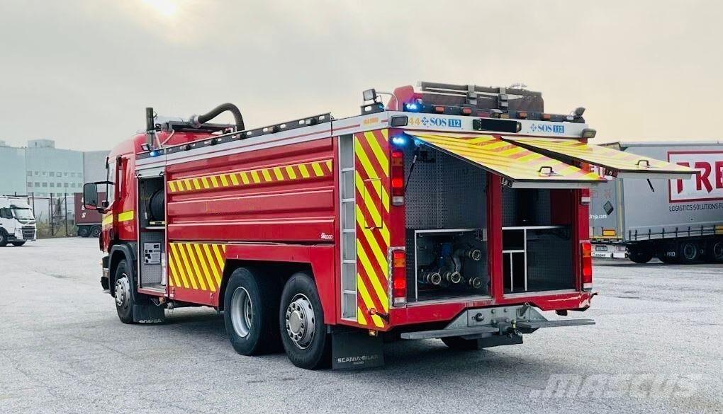 Scania 124L Hasičský vůz