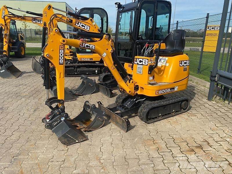 JCB 8008 Pásová rýpadla