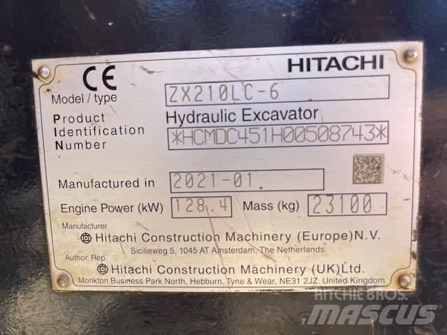 Hitachi ZX210LC-6 Pásová rýpadla