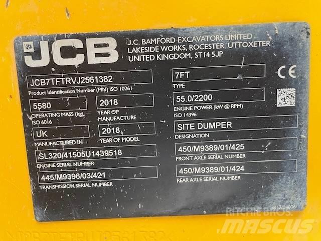 JCB 7T-1 Vyklápěcí dempry