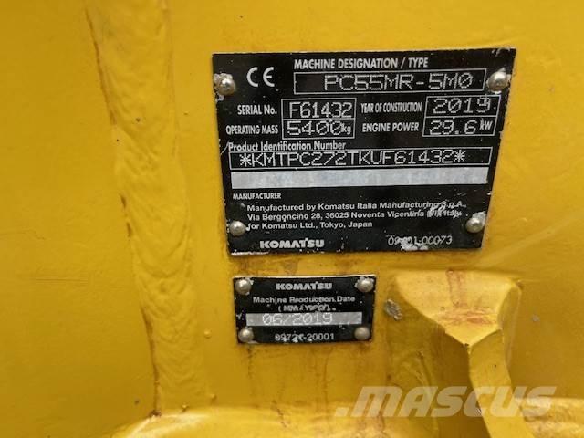 Komatsu PC55 MR-5 Midi rýpadla 7t - 12t