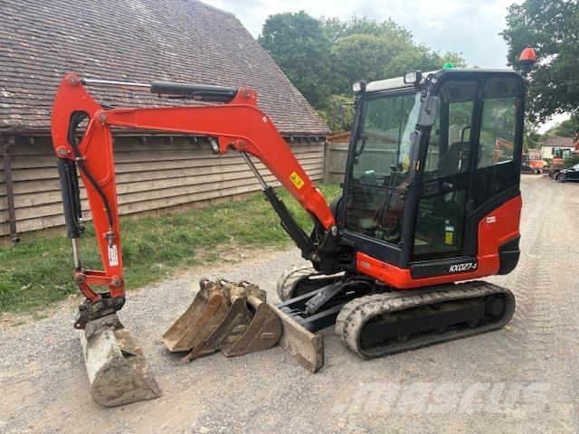 Kubota KX027-4 Midi rýpadla 7t - 12t