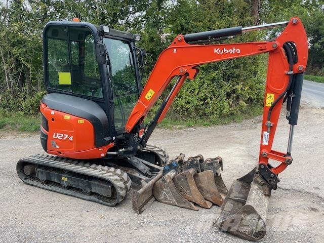 Kubota U27-4 Midi rýpadla 7t - 12t