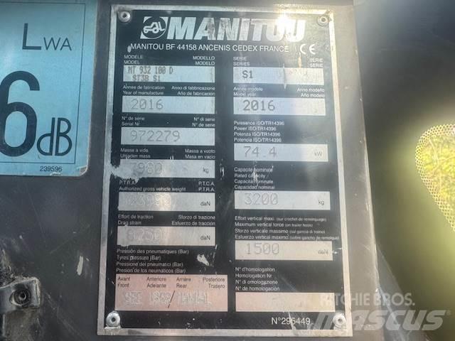 Manitou MT932 Teleskopické manipulátory