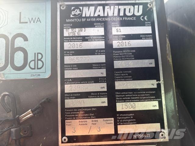 Manitou MT932 Teleskopické manipulátory
