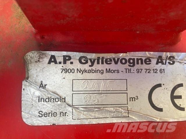 AP GV25TRIDEM Kalové cisterny