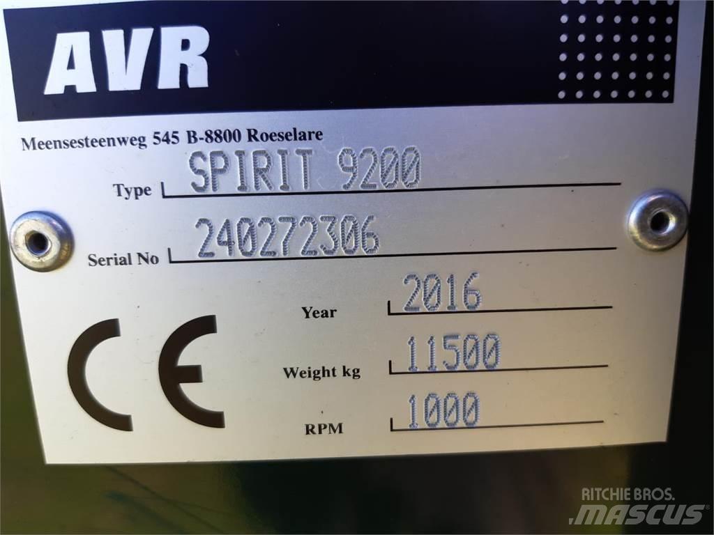 AVR SPIRIT 9200 Bramborové kombajny / sklízeče
