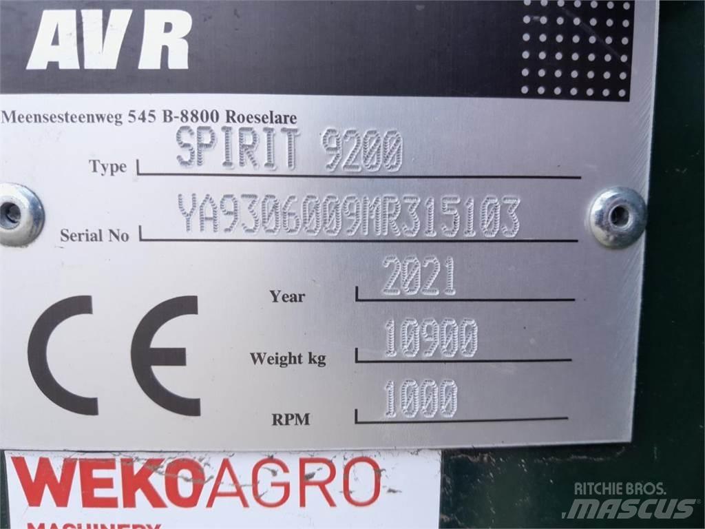 AVR SPIRIT 9200 Bramborové kombajny / sklízeče