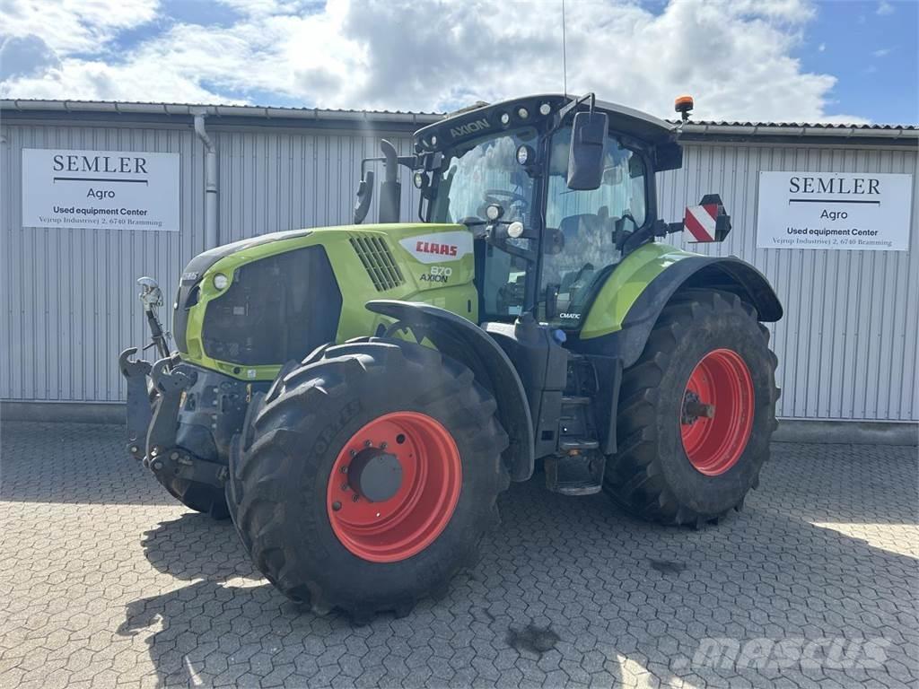 CLAAS AXION 870 Traktory