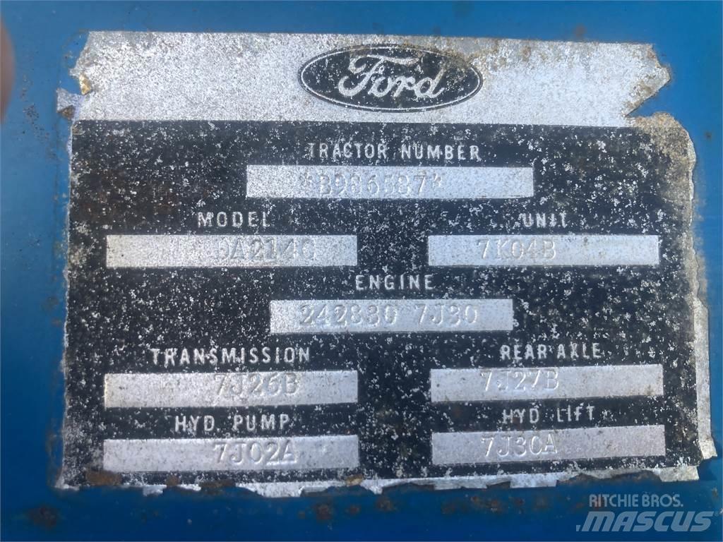 Ford 4600 Traktory