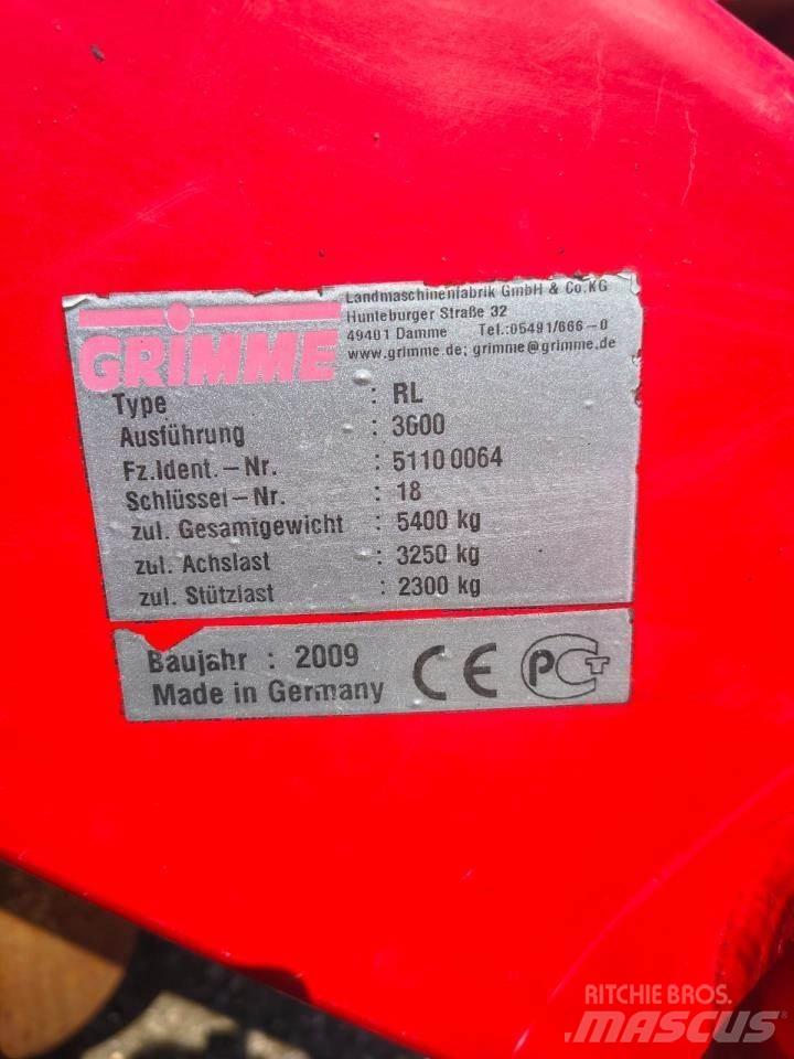 Grimme RL3000 Řádkové kultivátory