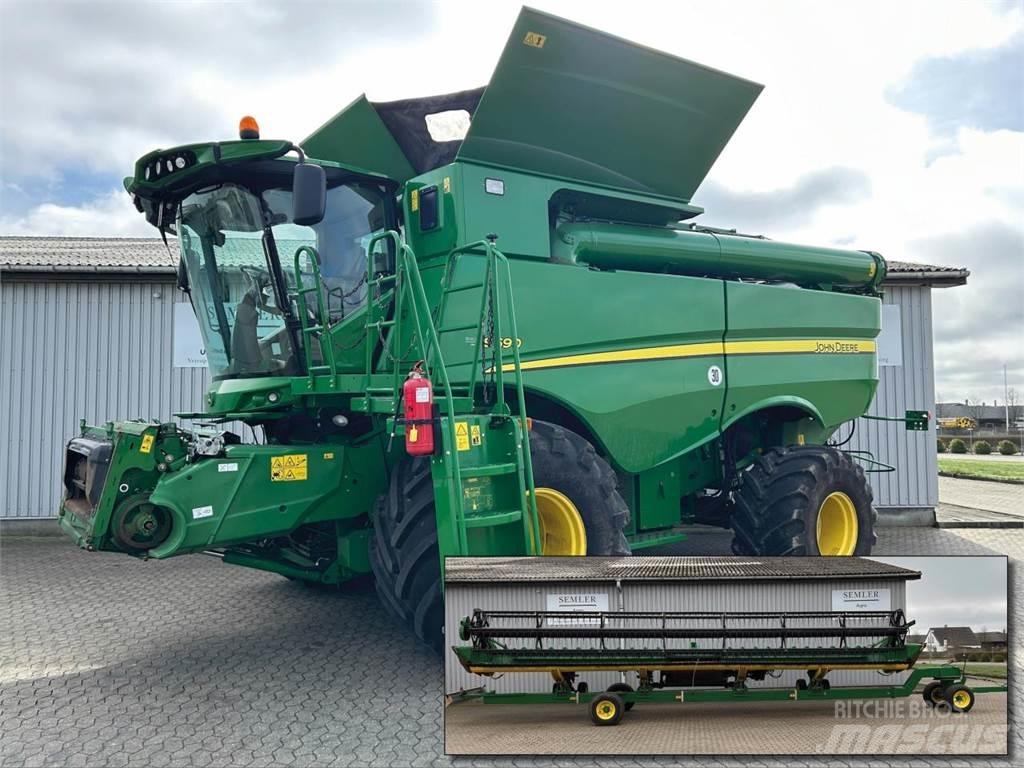 John Deere S690 Sklízecí mlátičky