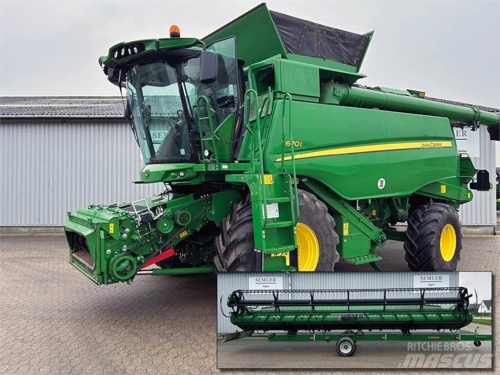 John Deere T670 Sklízecí mlátičky