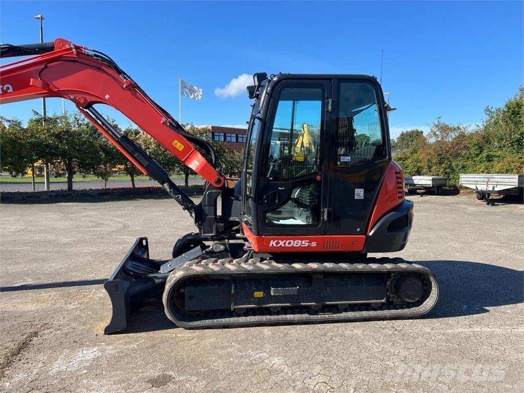 Kubota KX085-5 Pásová rýpadla