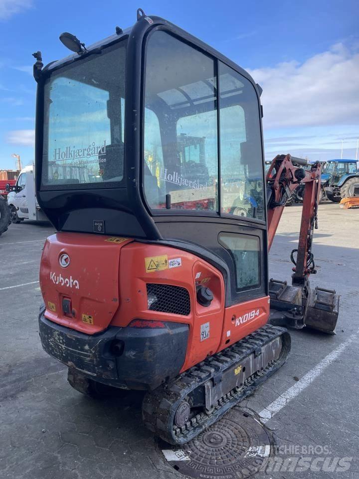 Kubota KX19-4 Mini rýpadla < 7t
