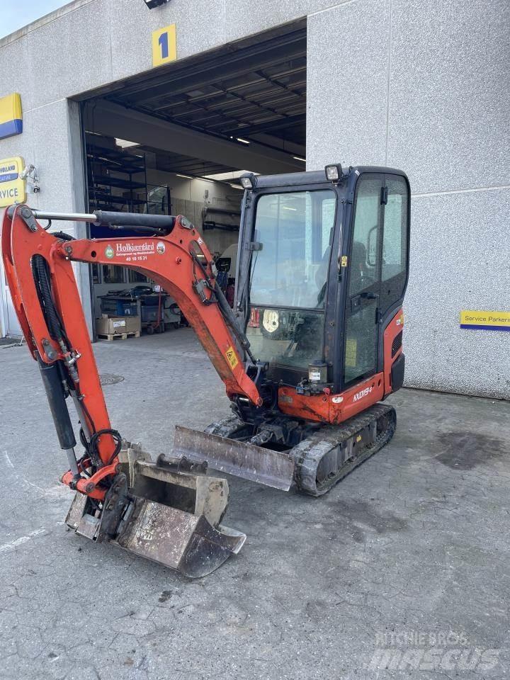 Kubota KX19-4 Mini rýpadla < 7t
